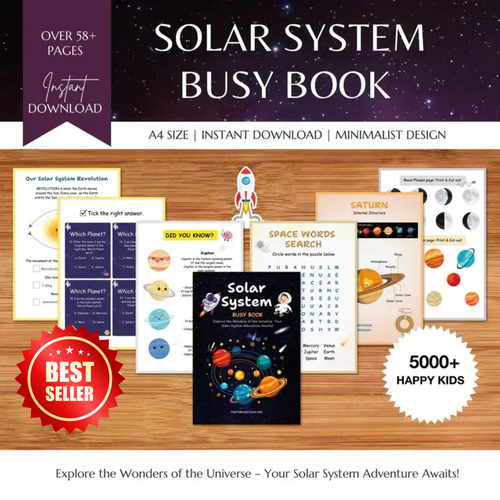 Solar System Busy Book