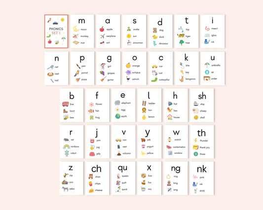 Phonics Flashcards